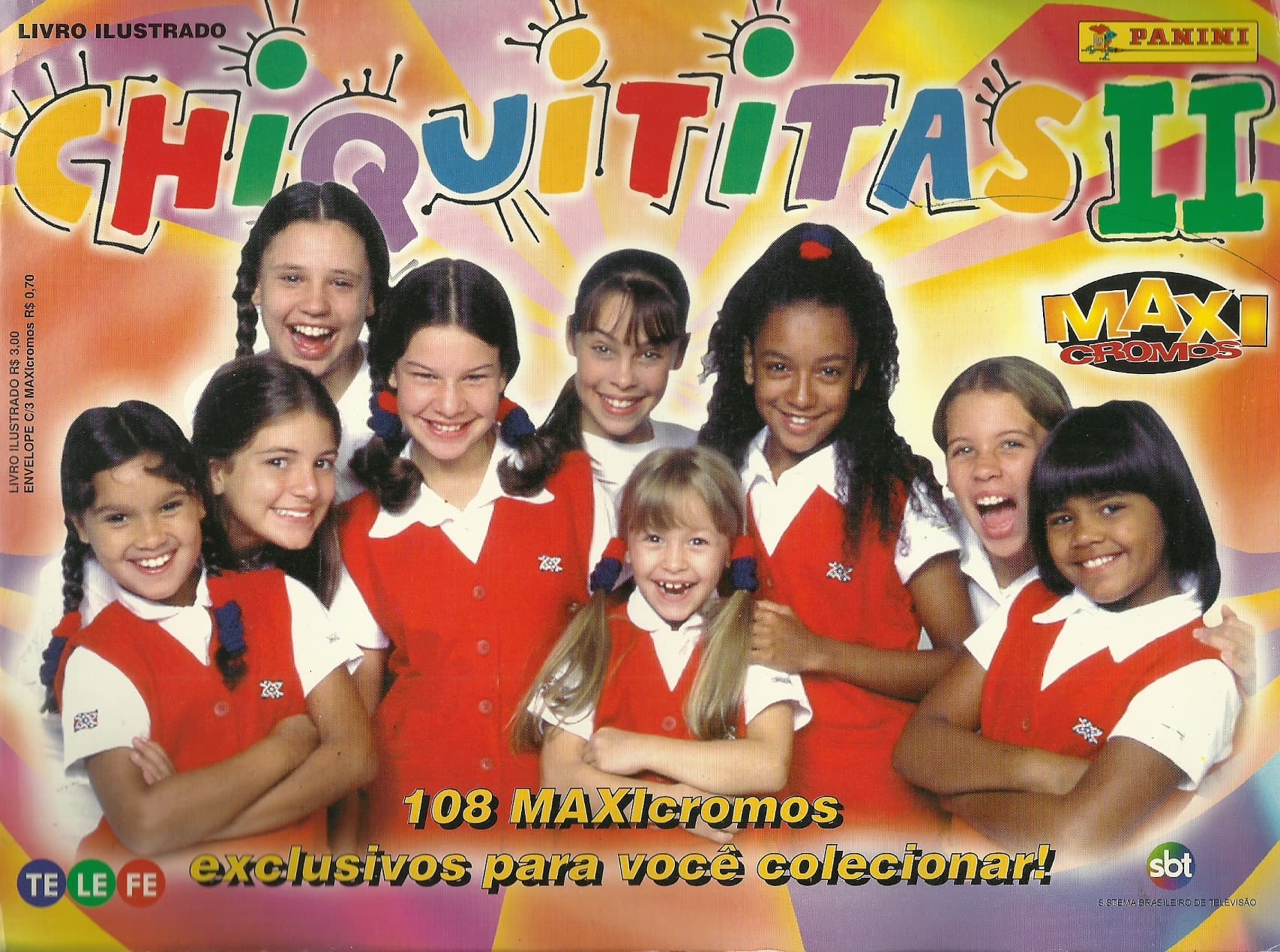 Capa do álbum Chiquititas 2 Maxi Cromos