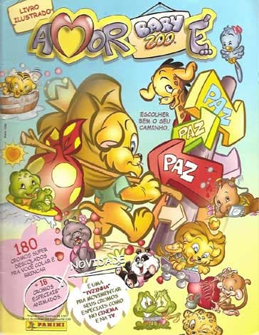 Capa do álbum Amor Baby Zoo é...