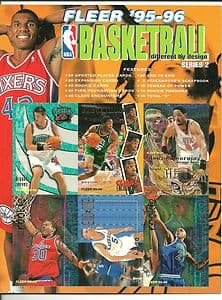 Capa do álbum NBA 95-96 - Cards