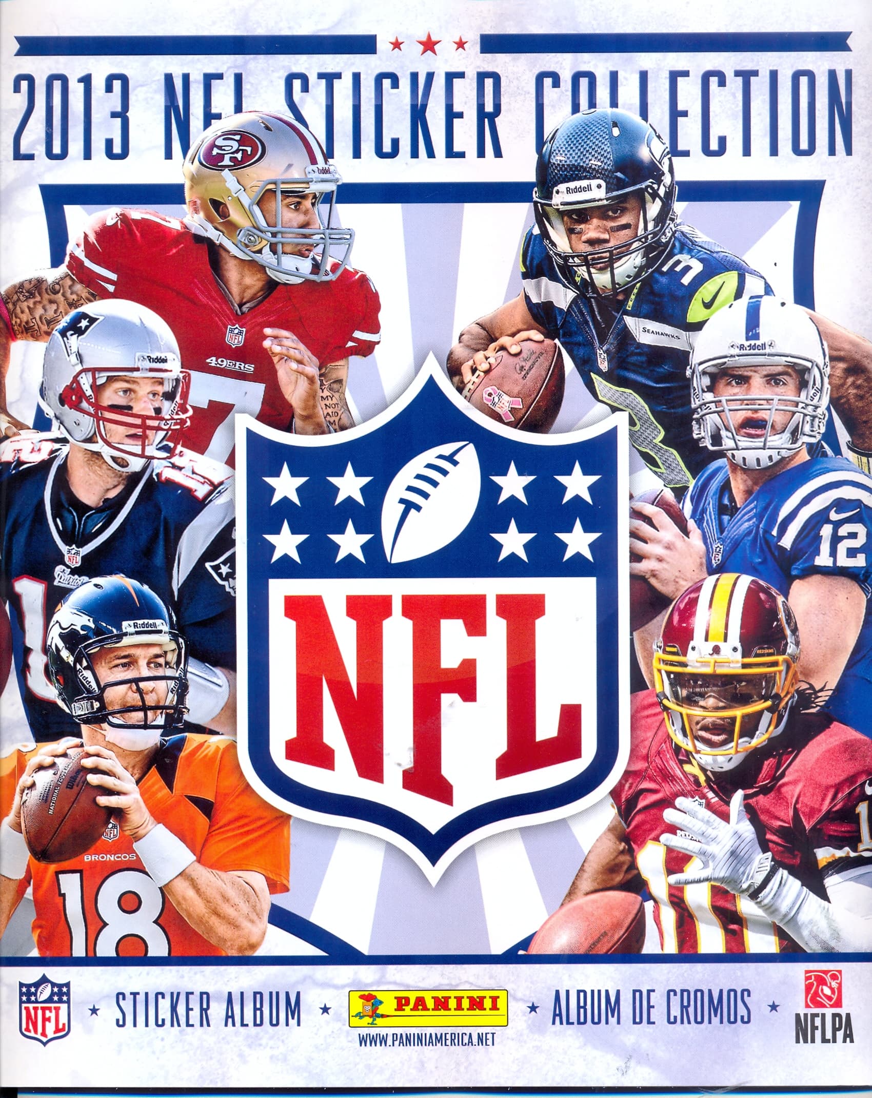 Capa do álbum NFL Sticker Collection 2013