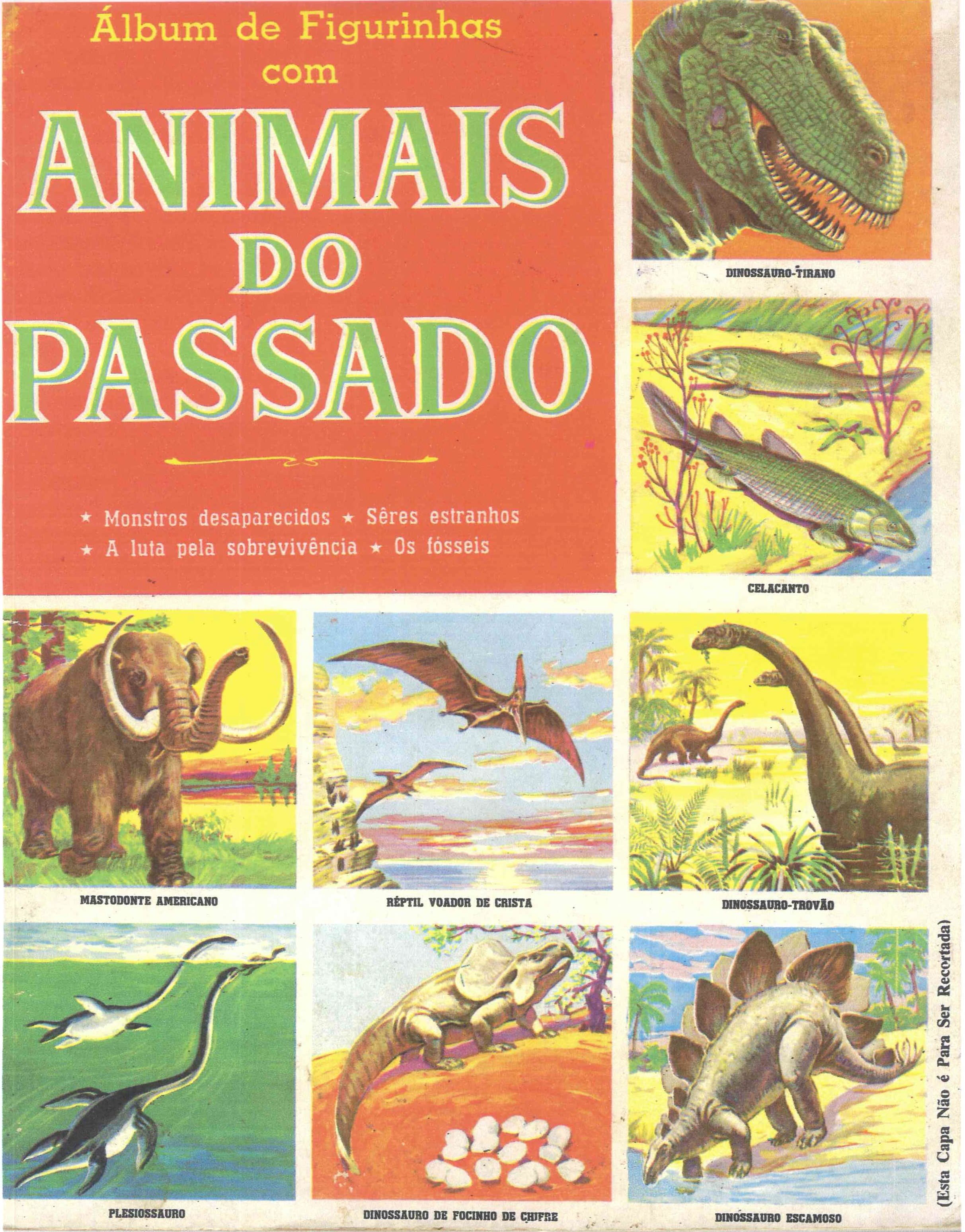 Capa do álbum Animais do Passado