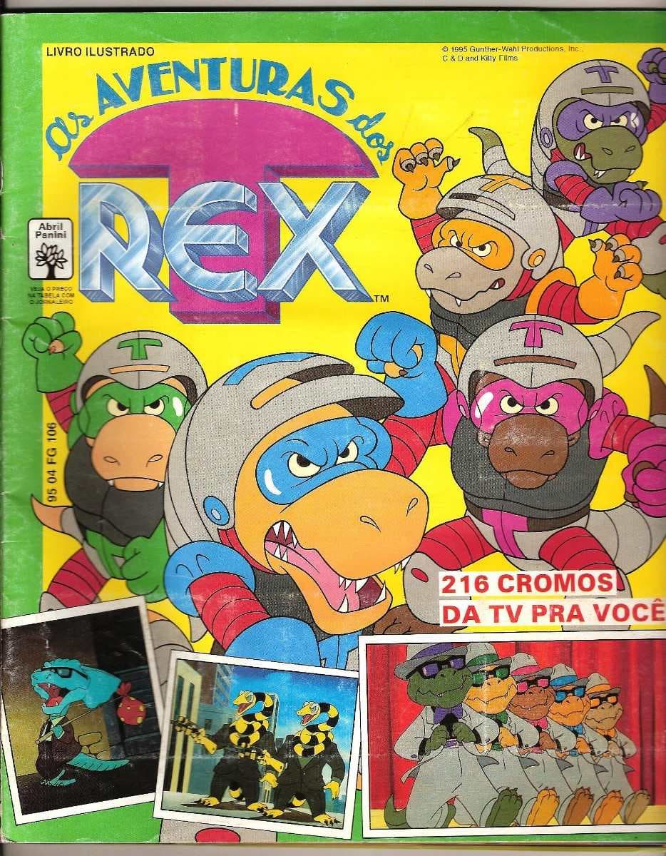 Capa do álbum As Aventuras dos T-Rex