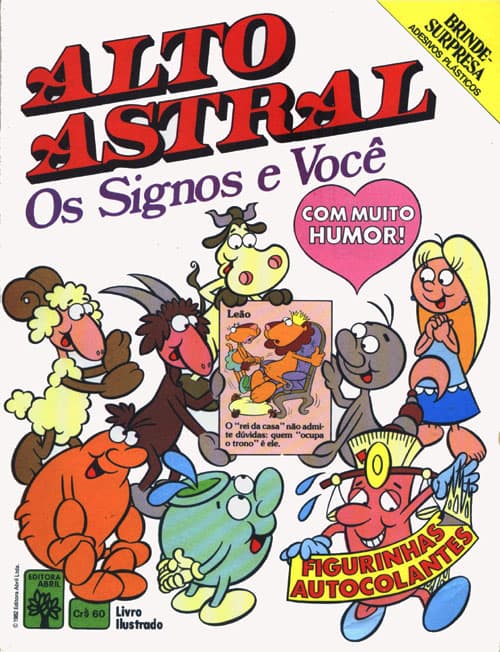 Capa do álbum Alto Astral - Os Signos e Você: Com muito humor!