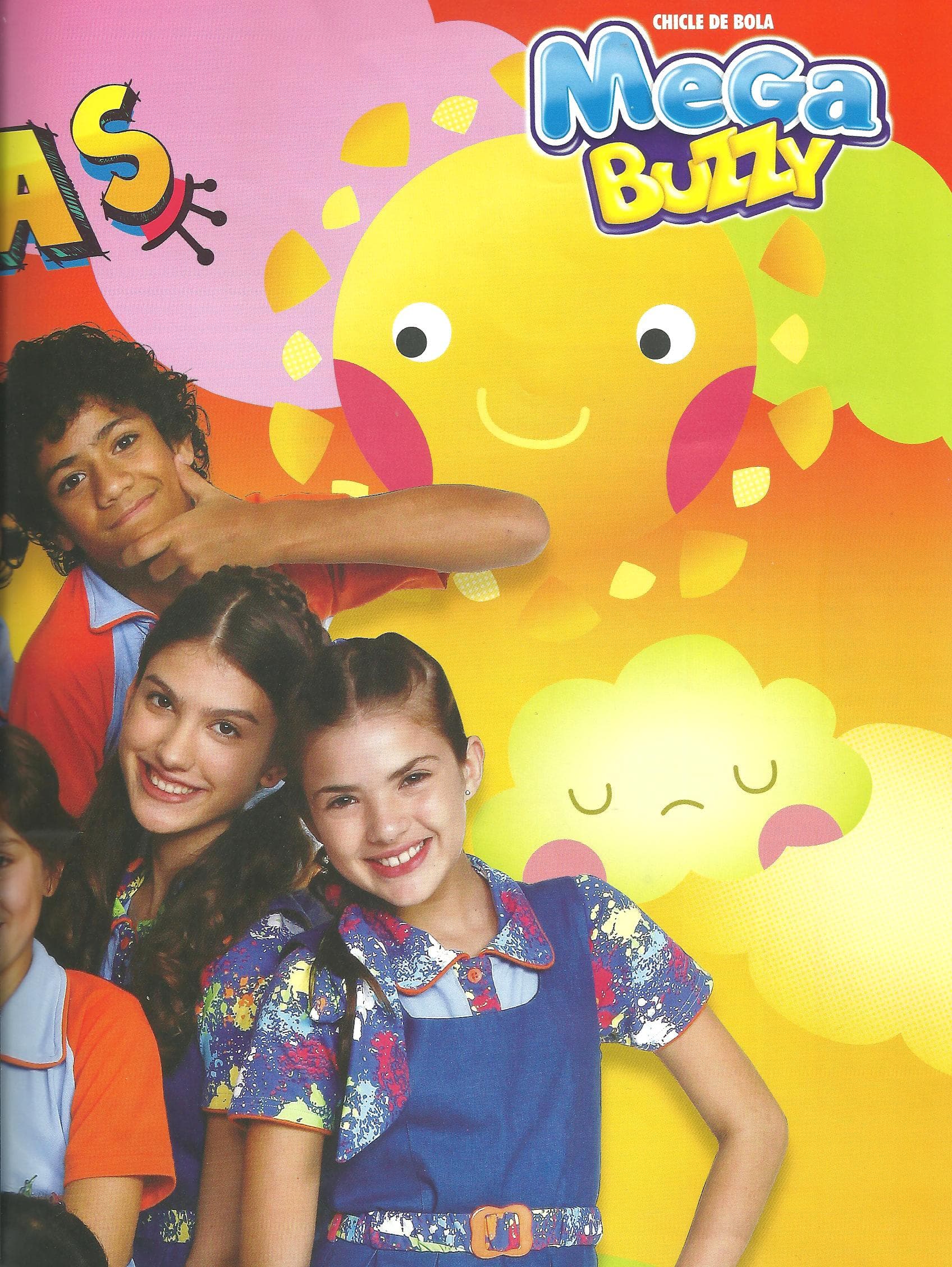 Capa do álbum Chicle de Bola Mega Buzzy Chiquititas