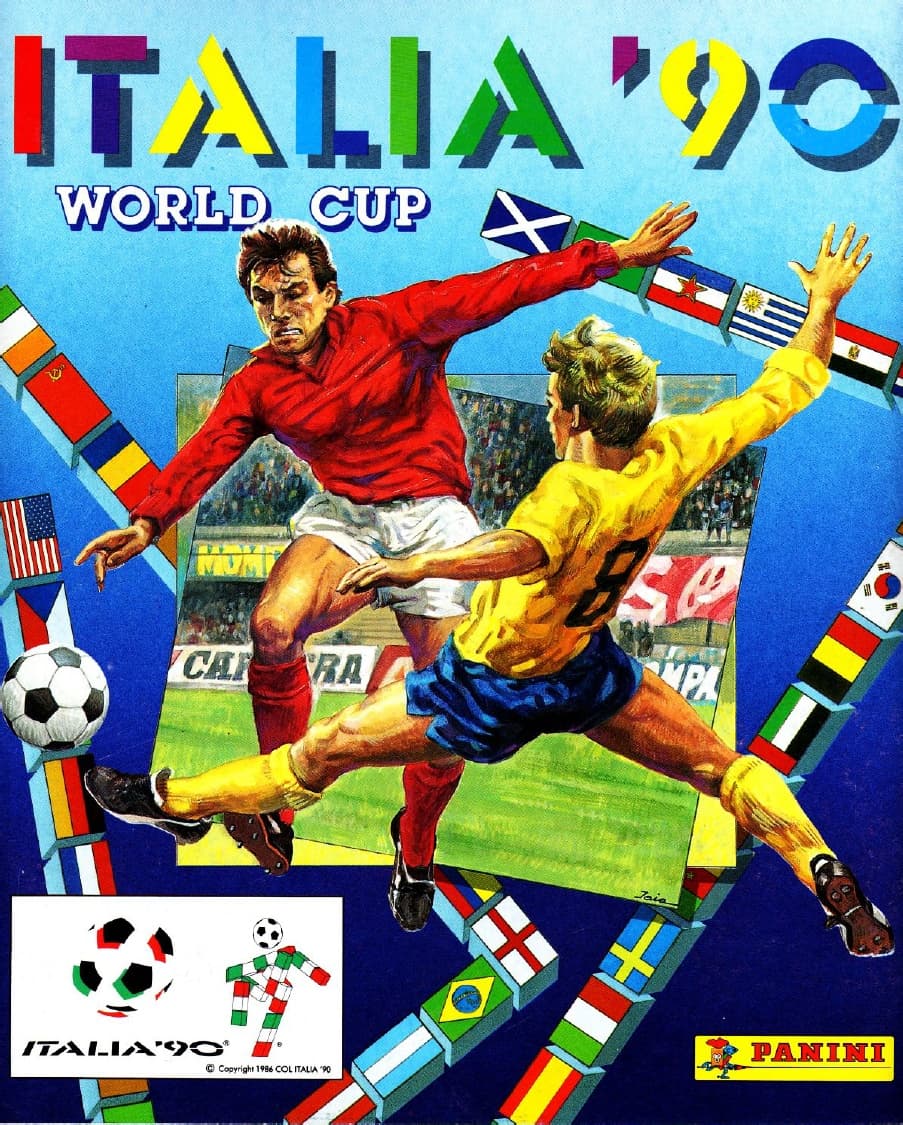 Capa do álbum FIFA World Cup 1990 Italia