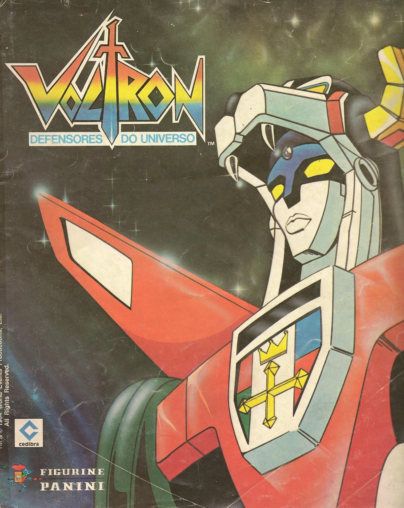 Capa do álbum Voltron Defensores do Universo