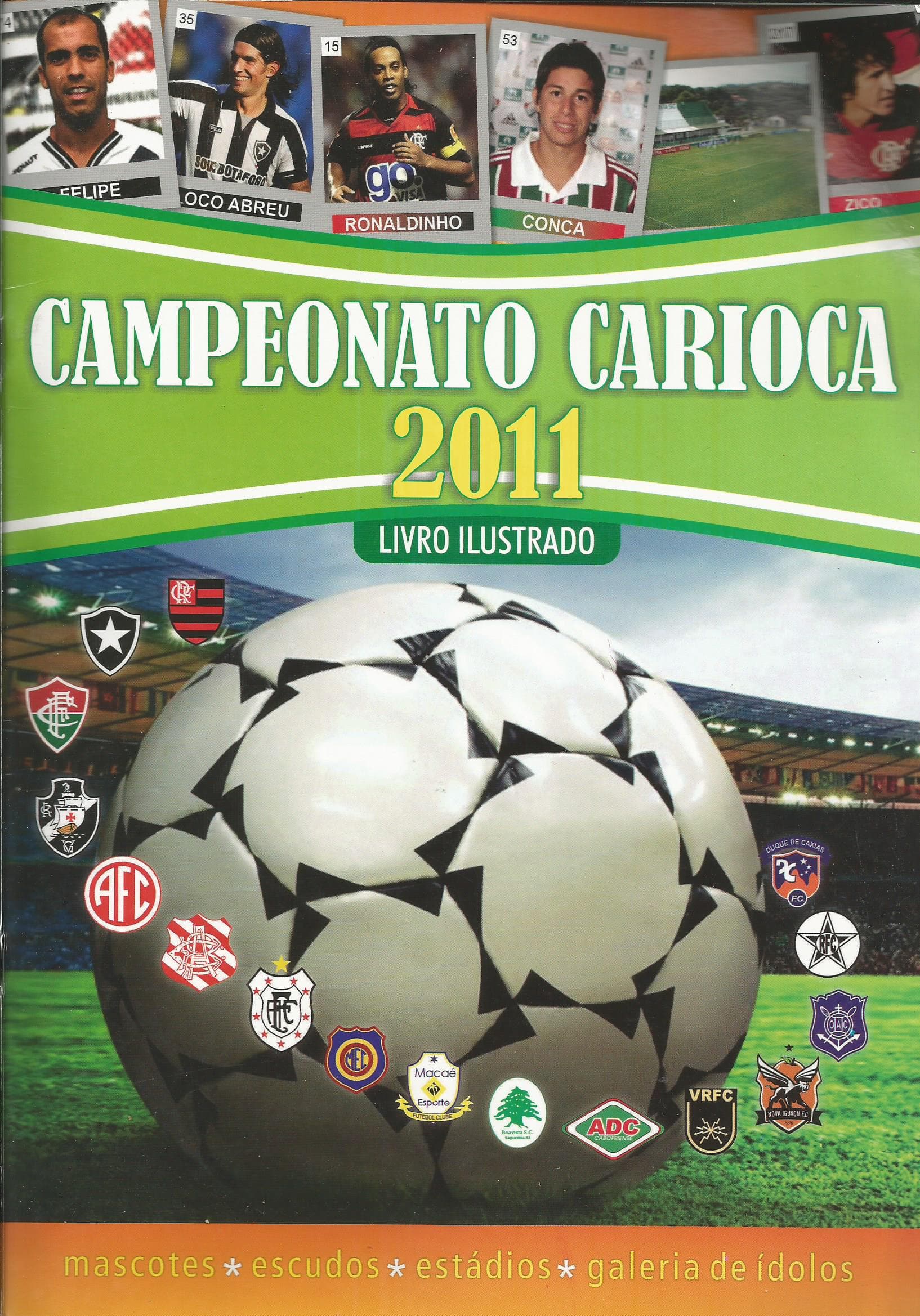 Capa do álbum Campeonato Carioca 2011