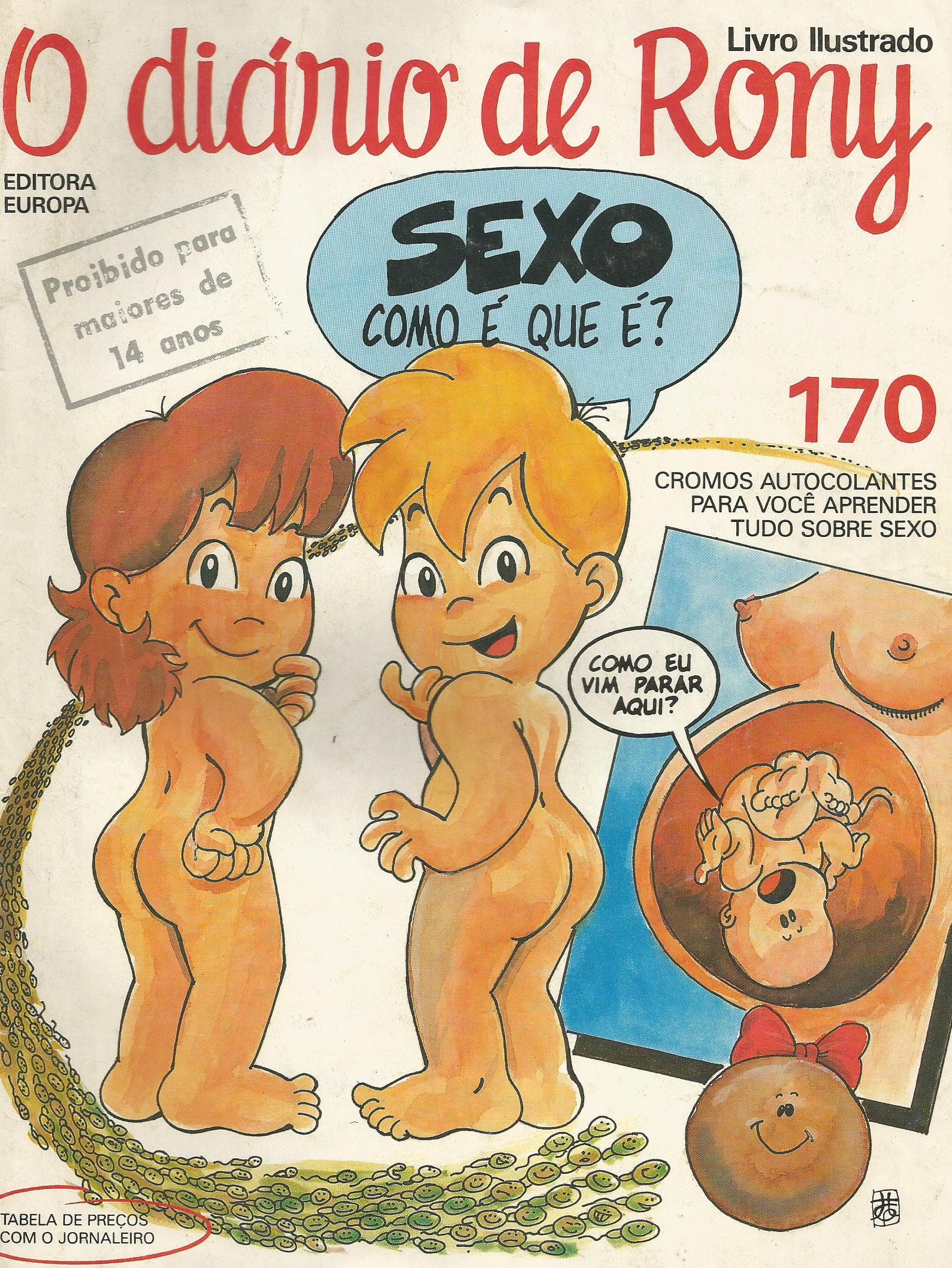 Capa do álbum O Diário de Rony