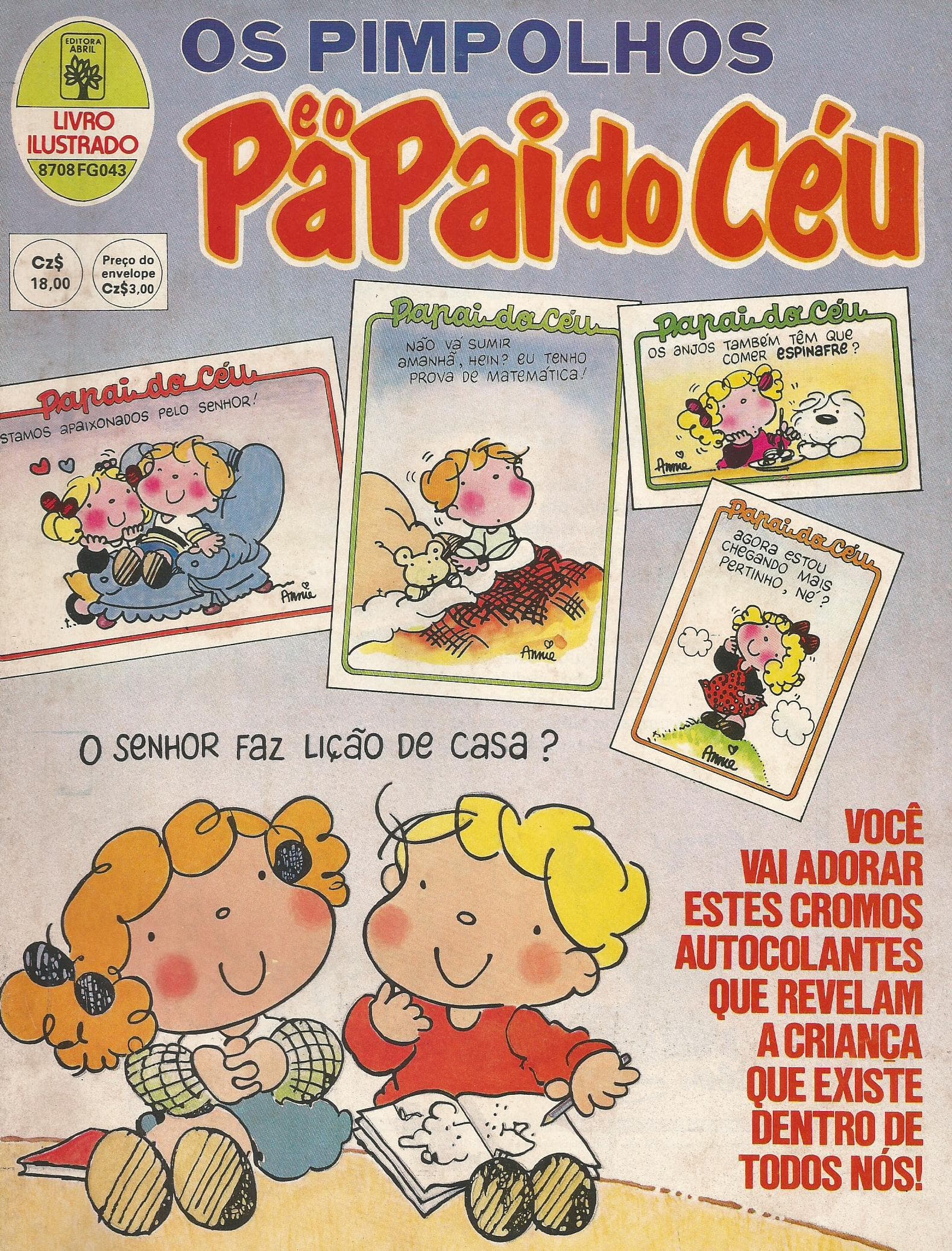Capa do álbum Os Pimpolhos e o Papai do Céu