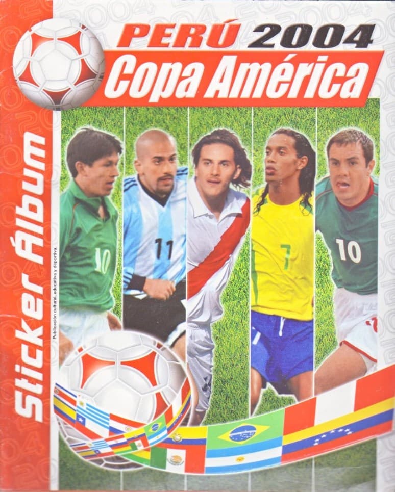 Capa do álbum Copa América 2004 Peru - Navarrete