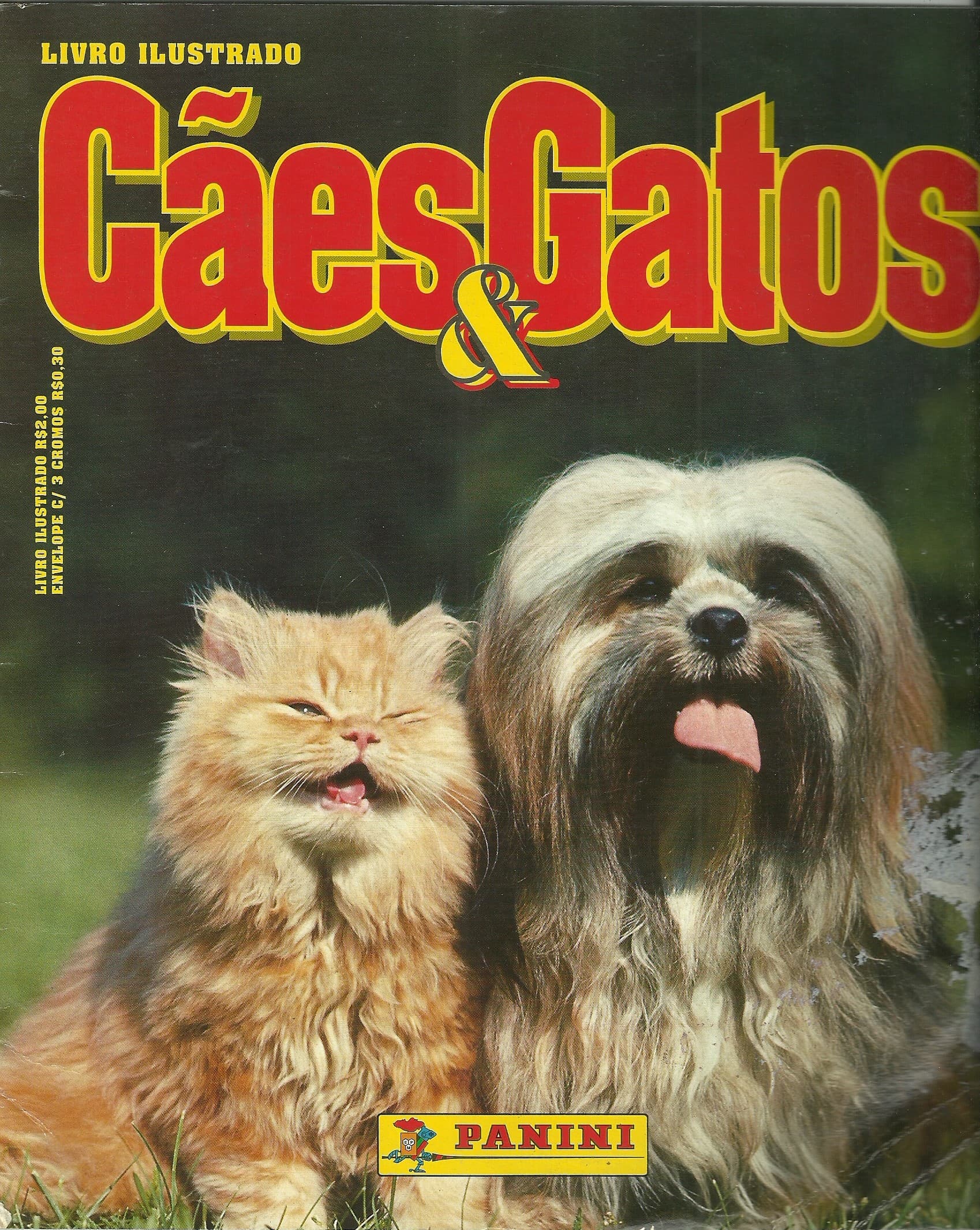 Capa do álbum Cães e Gatos - Panini
