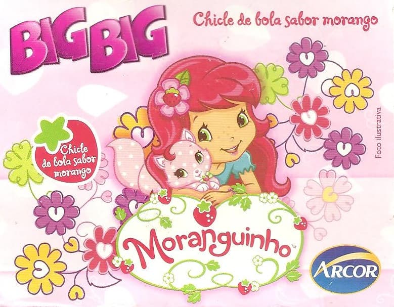 Capa do álbum Chicle de Bola Arcor Big Big Moranguinho 2013