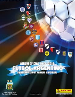Capa do álbum Fútbol Argentino 2013-2014