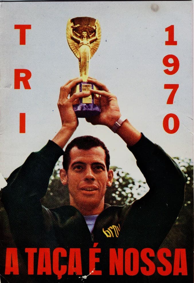 Capa do álbum Tri 1970 A Taça é Nossa