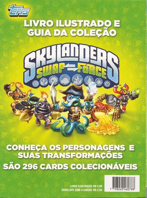 Capa do álbum Skylanders Swap Force
