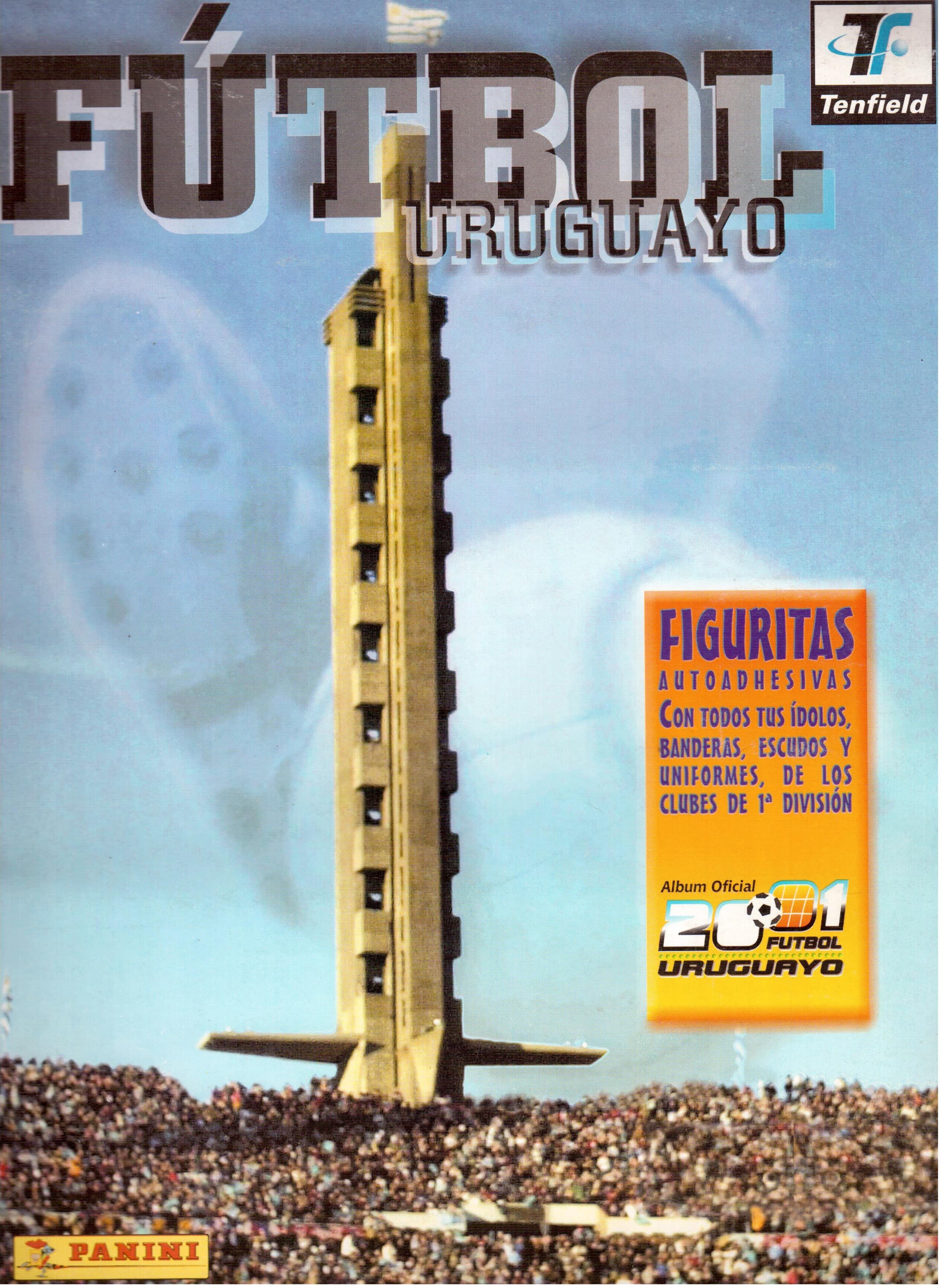 Capa do álbum Fútbol Uruguayo - Campeonato Uruguaio 2001