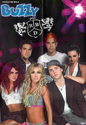 Capa do álbum Chicle de Bola Buzzy Rebelde o Show