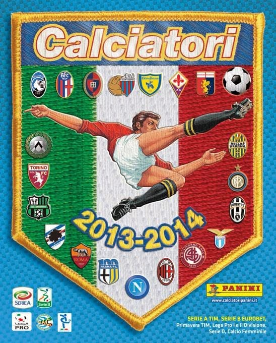 Capa do álbum Calciatori 2013-2014