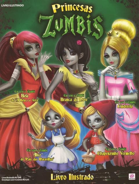 Capa do álbum Princesas Zumbis