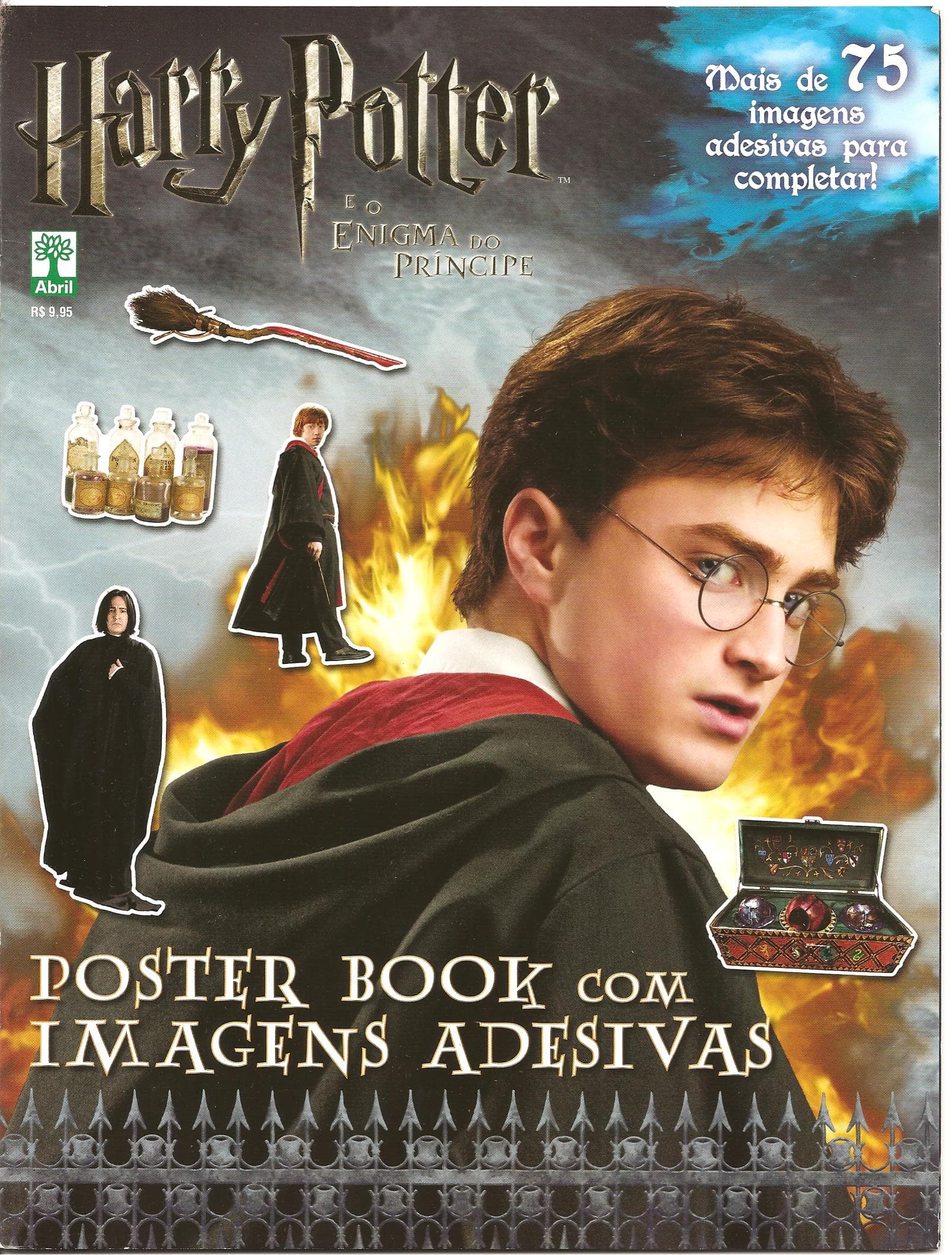 Capa do álbum Harry Potter e o Enigma do Príncipe Poster Book