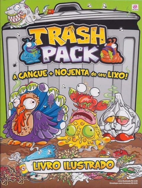 Capa do álbum Trash Pack: A gangue mais Nojenta do Seu Lixo