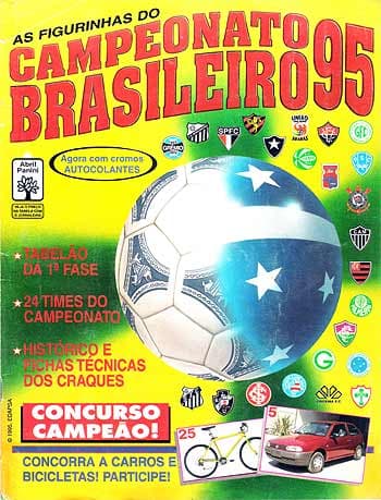 Capa do álbum Campeonato Brasileiro 1995