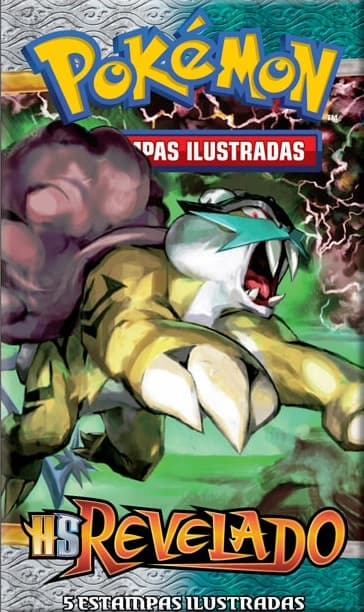 Capa do álbum Pokémon HS revelado
