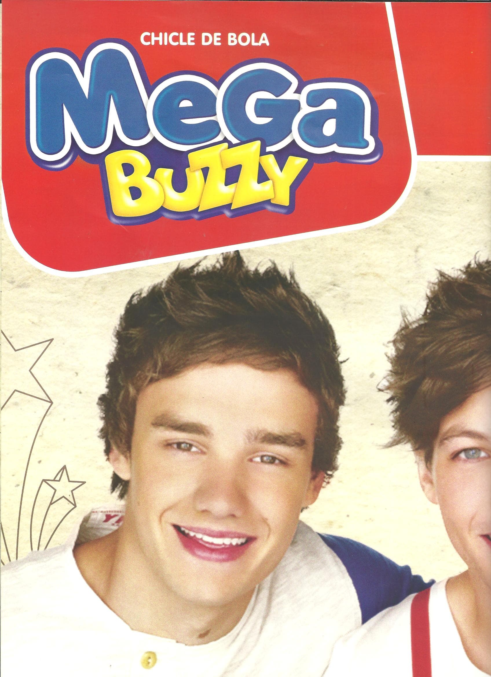 Capa do álbum Chicle de Bola Mega Buzzy One Direction