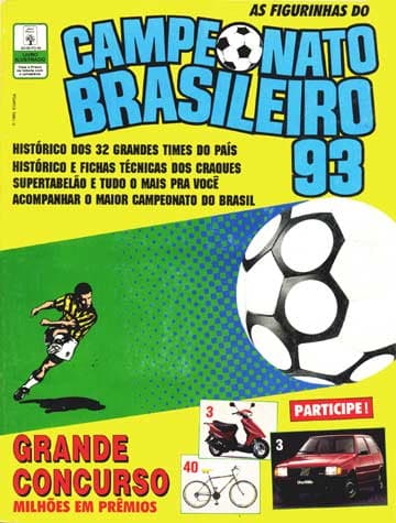 Capa do álbum Campeonato Brasileiro 1993