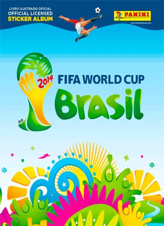 Capa do álbum FIFA World Cup 2014 Brasil