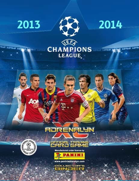 Capa do álbum Adrenalyn XL UEFA Champions League 2013-2014