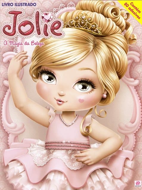 Capa do álbum Jolie 2014 A Magia da Beleza - Livro Ilustrado Completo