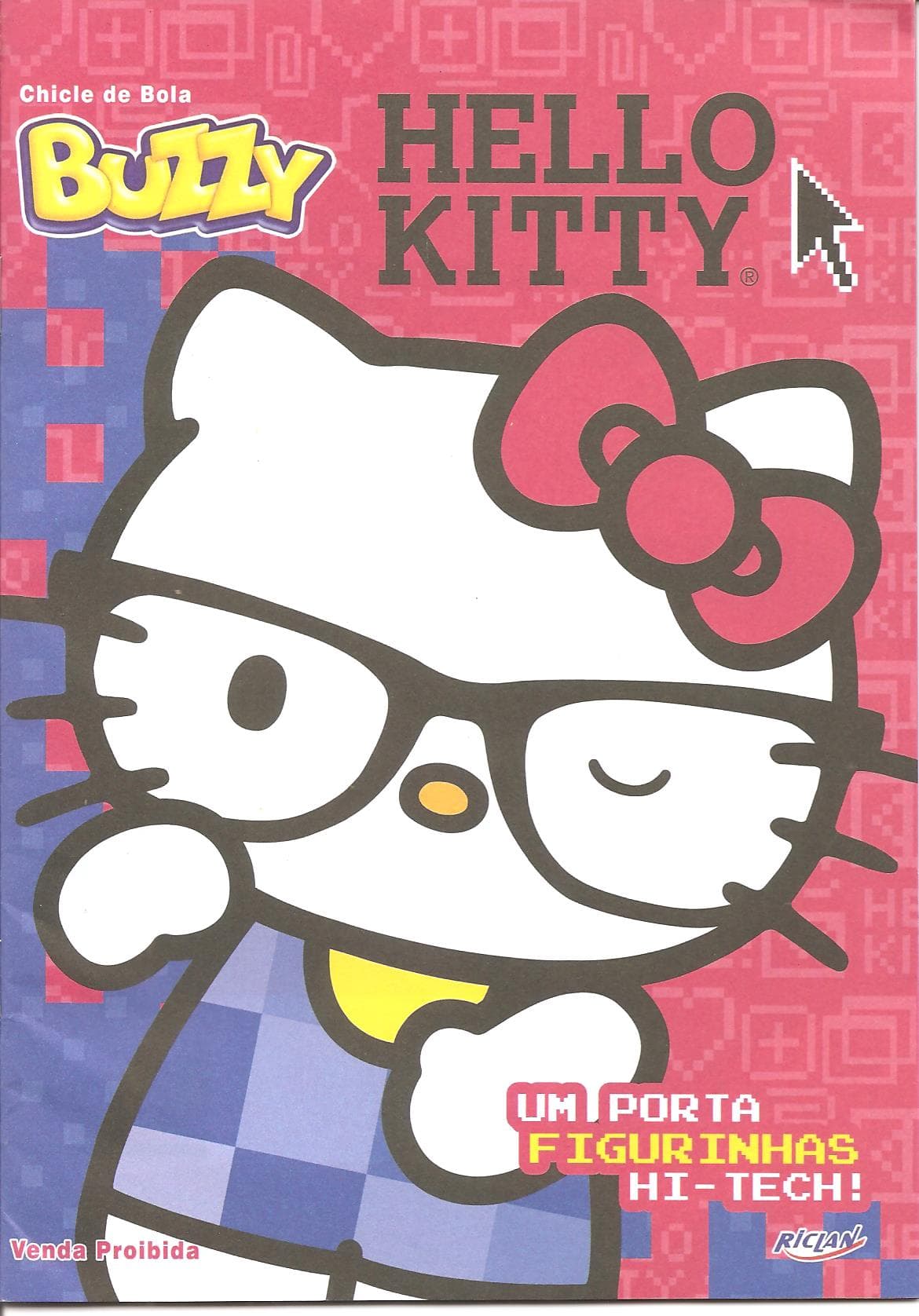 Capa do álbum Chicle de Bola Buzzy Hello Kitty 2014