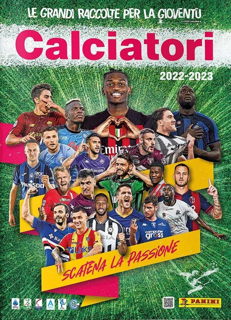 Portada del álbum Calciatori 2022-2023