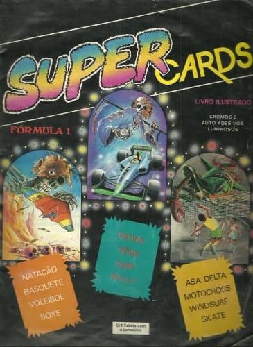 Capa do álbum Super Cards