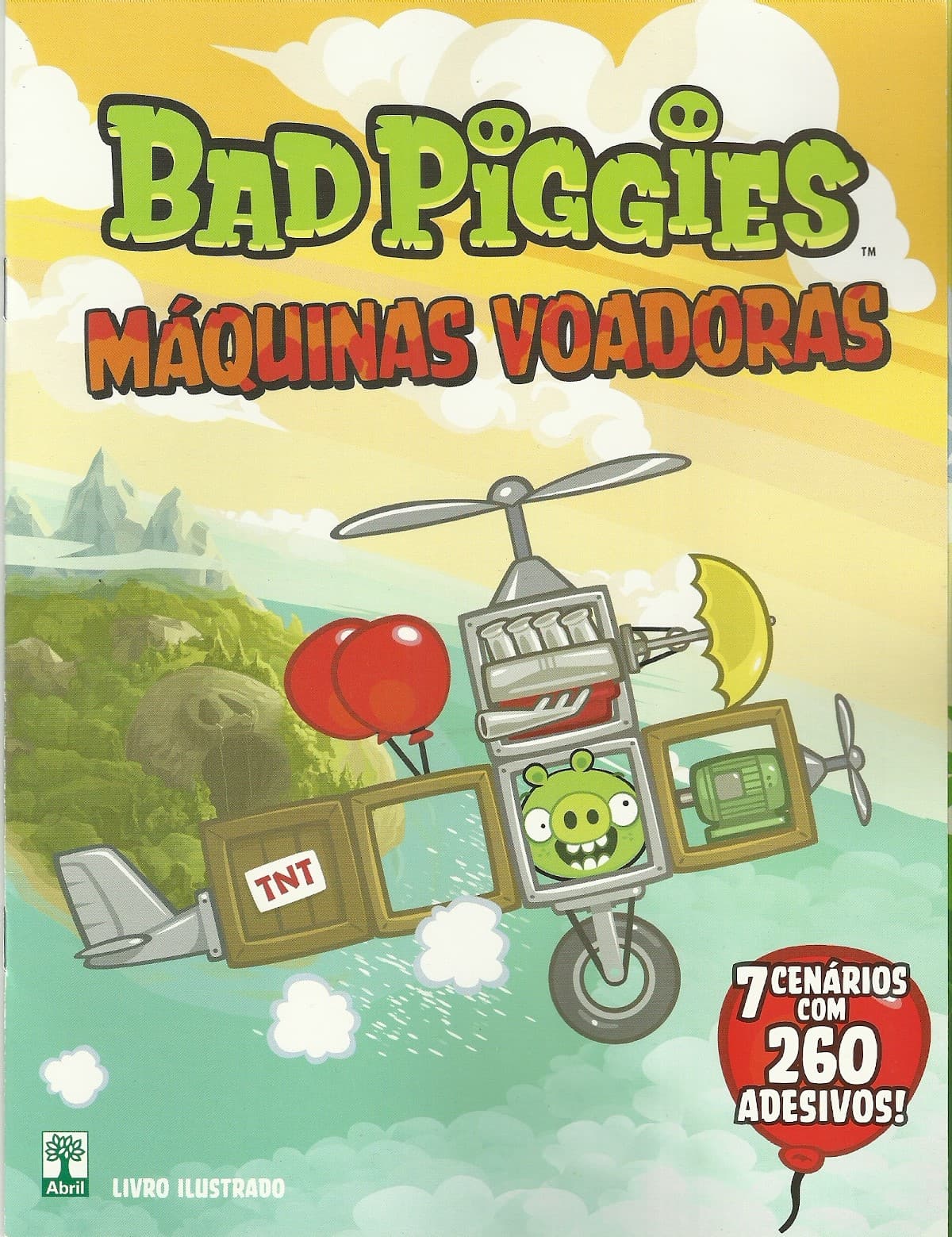 Capa do álbum Bad Piggies Maquinas Voadoras