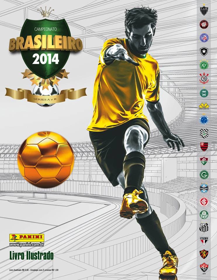 Capa do álbum Campeonato Brasileiro 2014