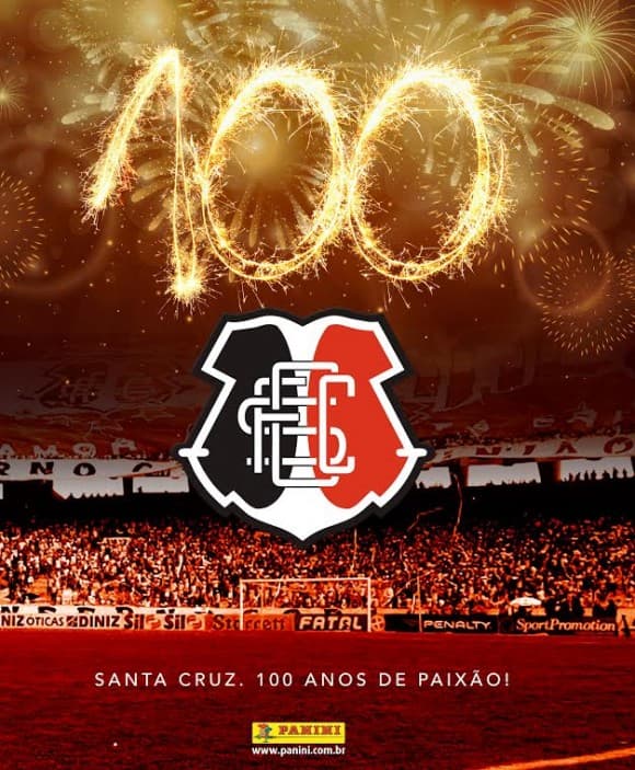 Capa do álbum Santa Cruz. 100 Anos de Paixão