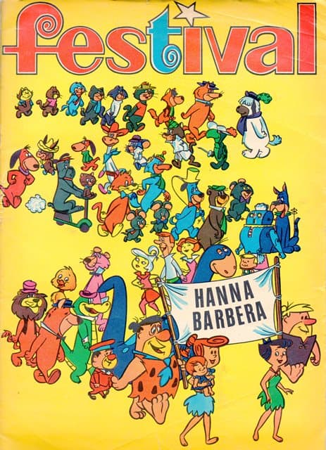 Capa do álbum Festival Hanna Barbera