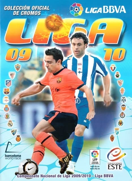 Capa do álbum Campeonato Espanhol - Liga BBVA 2009-2010