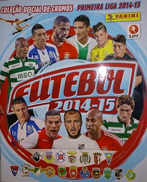 Capa do álbum Campeonato Português - Primeira Liga 2014-2015