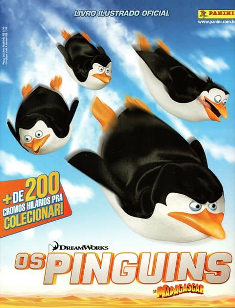 Capa do álbum Os Pinguins de Madagascar