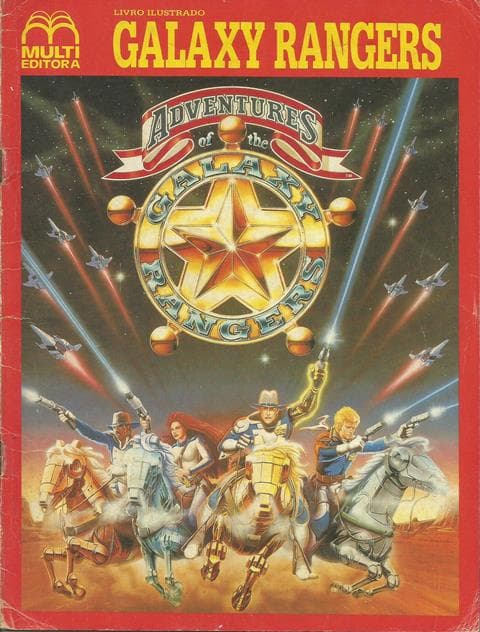 Capa do álbum Galaxy Rangers