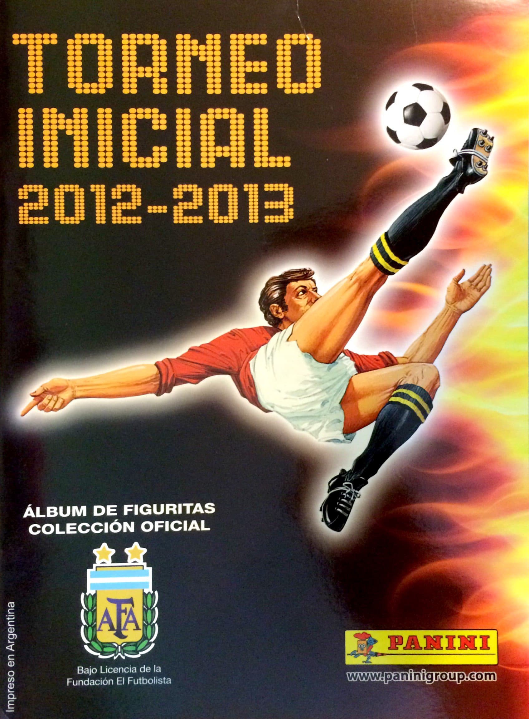 Capa do álbum Torneo Inicial 2012-2013