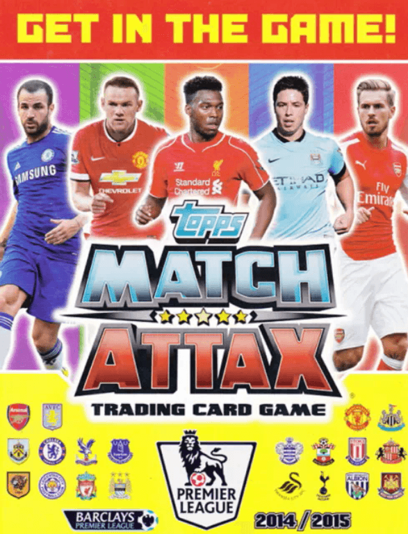 Capa do álbum Match Attax Premier League 2014/2015 - Cards