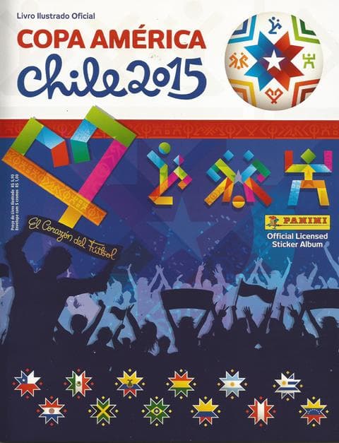 Capa do álbum Copa América 2015 Chile