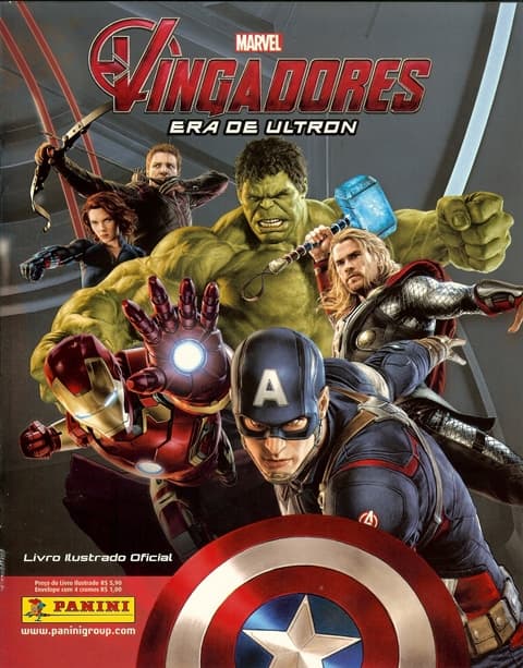 Capa do álbum Vingadores - Era de Ultron