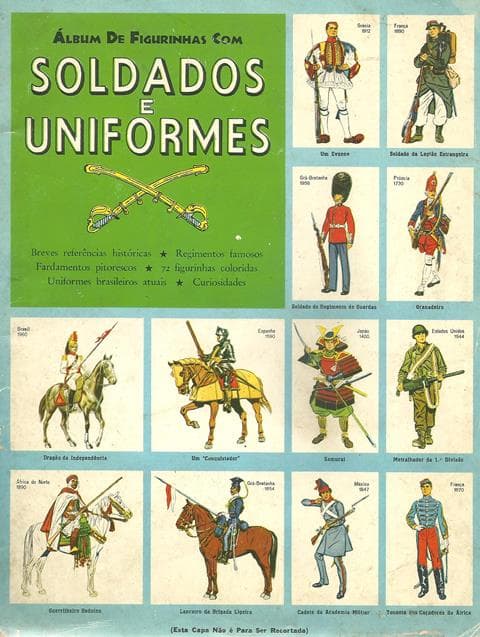 Capa do álbum Soldados e Uniformes