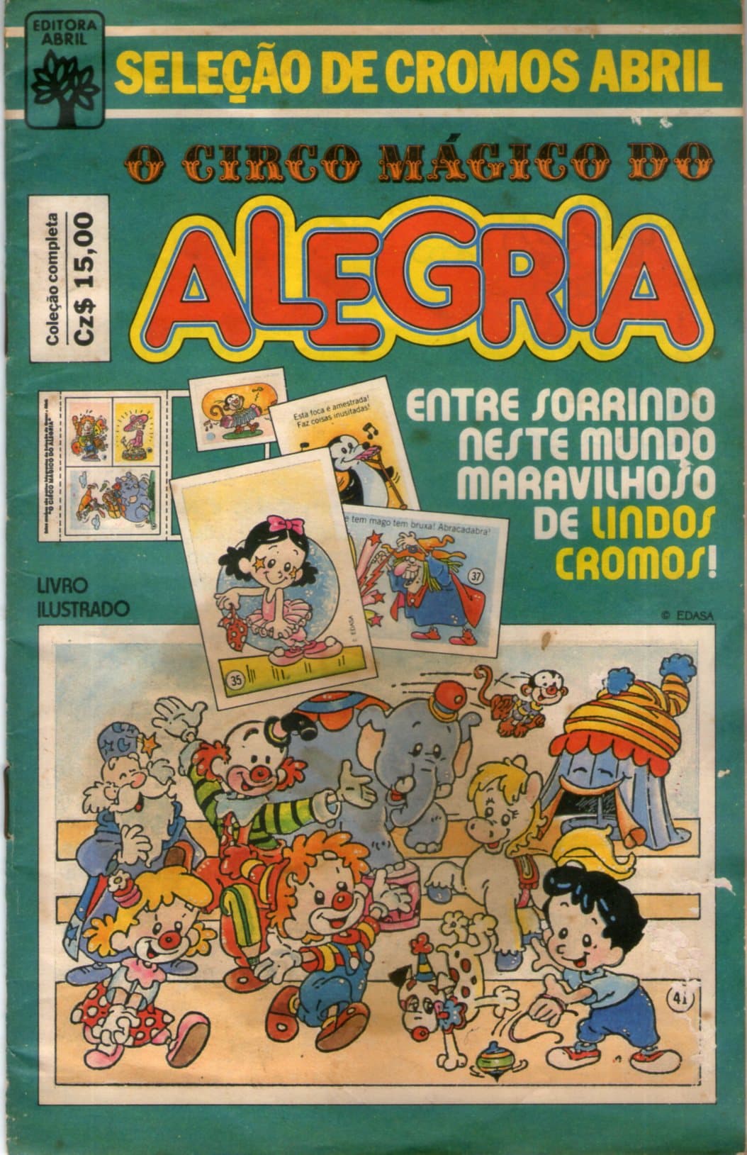 Capa do álbum O Circo Mágico do Alegria
