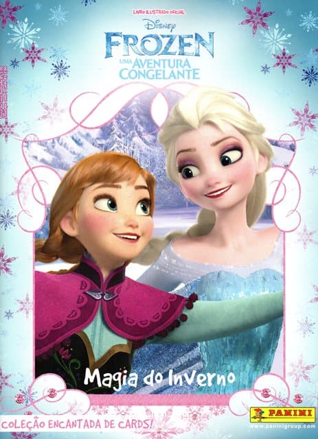 Capa do álbum Frozen Uma Aventura Congelante 2015: Magia do Inverno - Cards